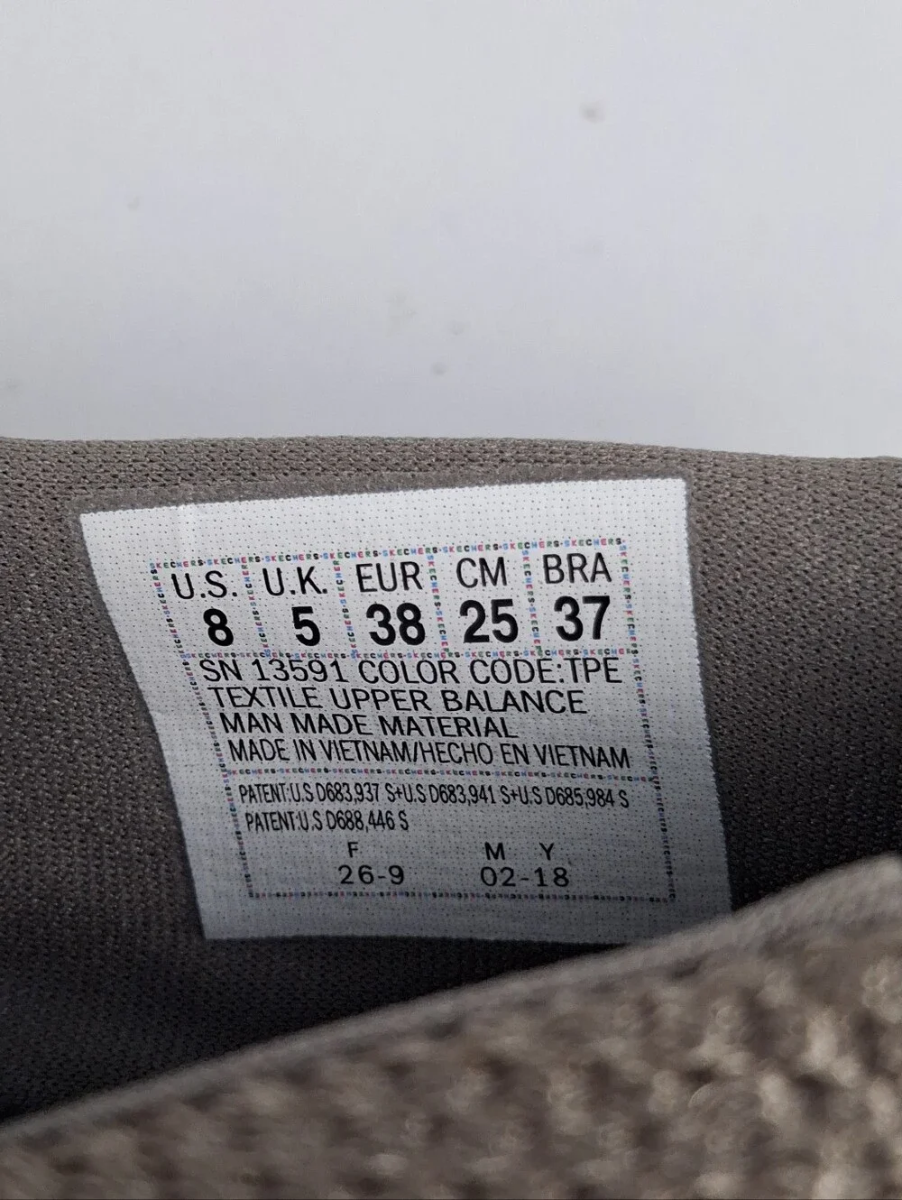 Skechers GOwalk 2 Shoes Womens 8 Taupe Slip-On Walking Lightweight Comfort